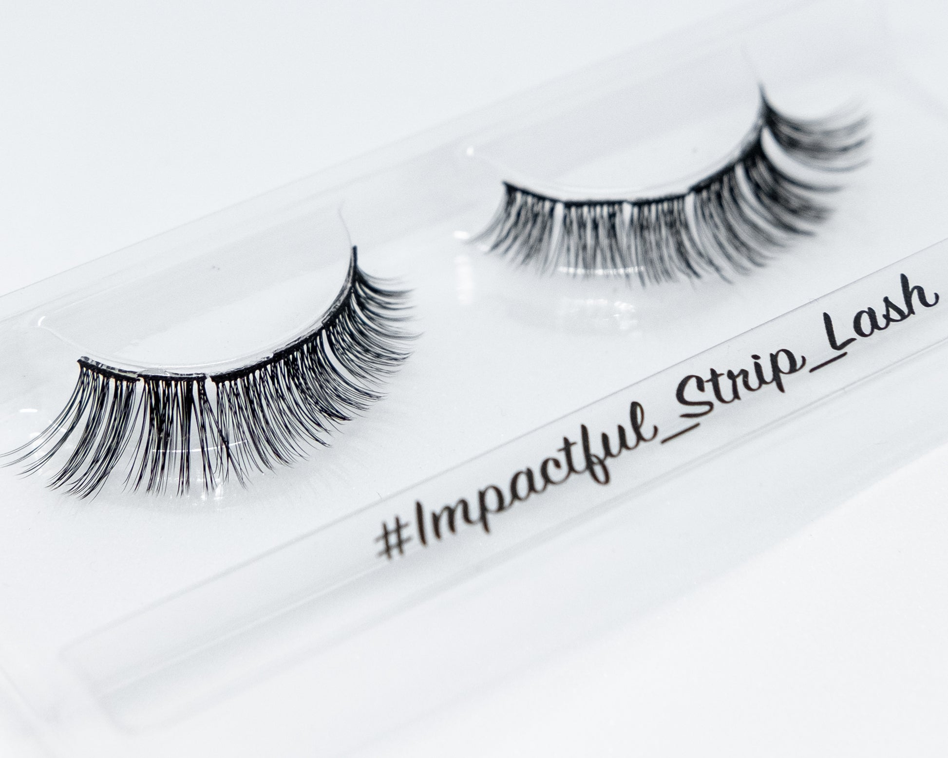 Fake Lashes DIY soft curve front  #Striplash eyelashes