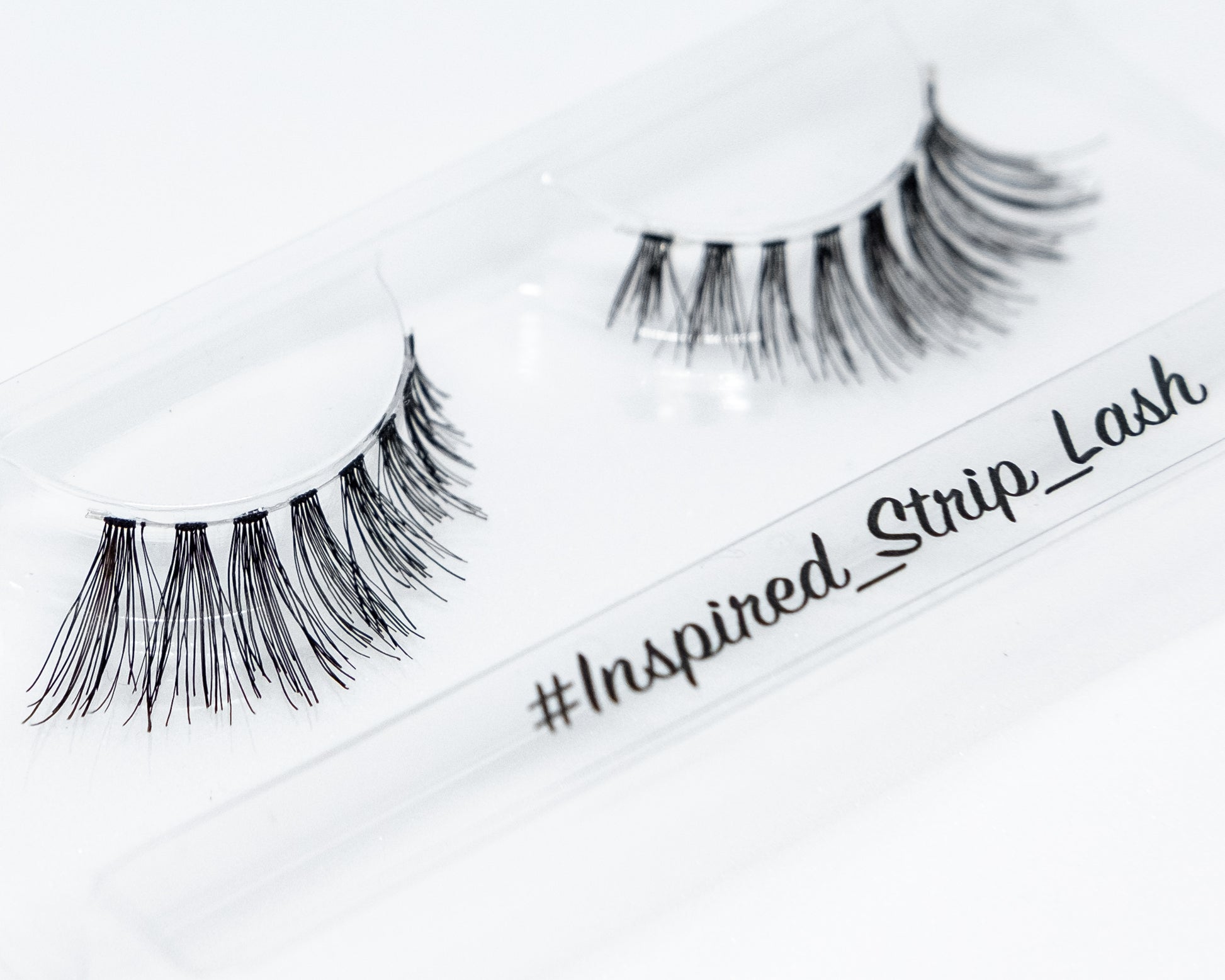 Fake Lashes Short Tapered #Striplash eyelashes front