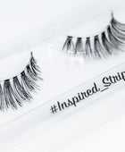 Fake Lashes Short Tapered #Striplash eyelashes front