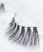 Fake Lashes Short Tapered #Striplash eyelashes side